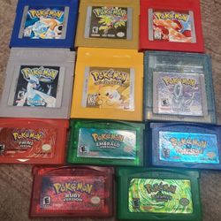 Pokemon Games Nintendo Gameboy