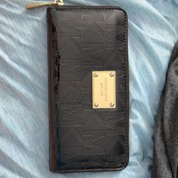 Black MK wallet