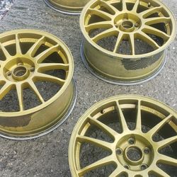 O.Z. Racing Wheels Off A 2006 Subaru STI  X4 5x114.3 Or 5x4.5