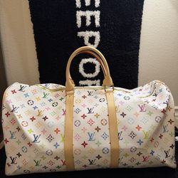 LV Multicolor Monogram Duffle Bag (READ DESCRIPTION)
