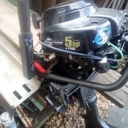 5hp Briggs & Stratton 4 Cycle Outboard Engine 