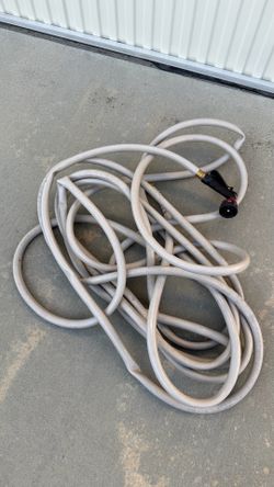 50 Foot Water Hose + Spray Nozzle