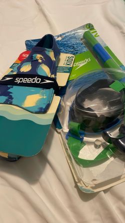 Swimming Fin Set With Snorkel 