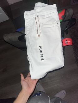 Purple jeans 