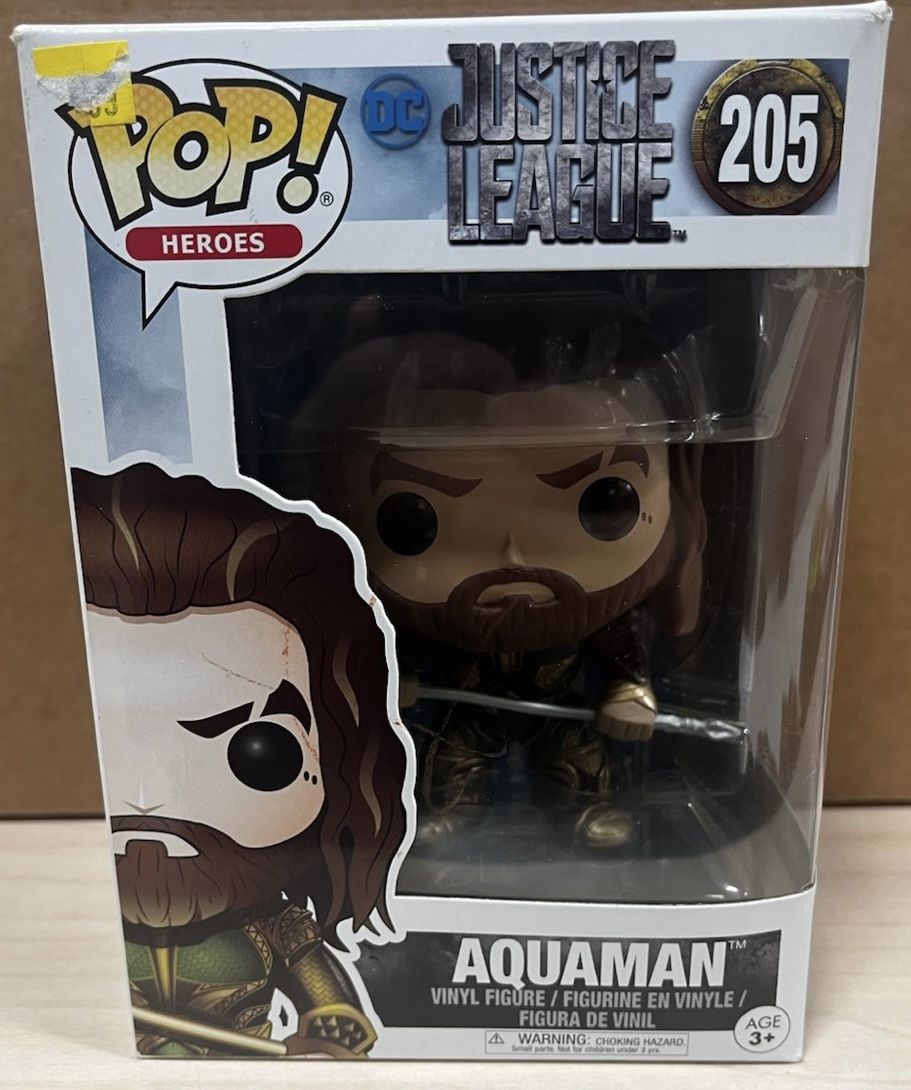 Aquaman 205 Funko Pop Vinyl: DC Universe Justice League