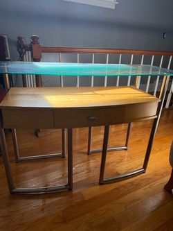 Glass Desk