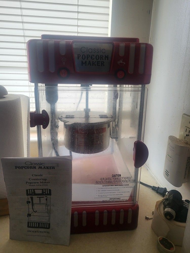 Classic Popcorn Maker for Sale in St. Louis, MO OfferUp