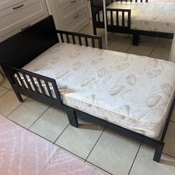 Toddler Bed + Mattress