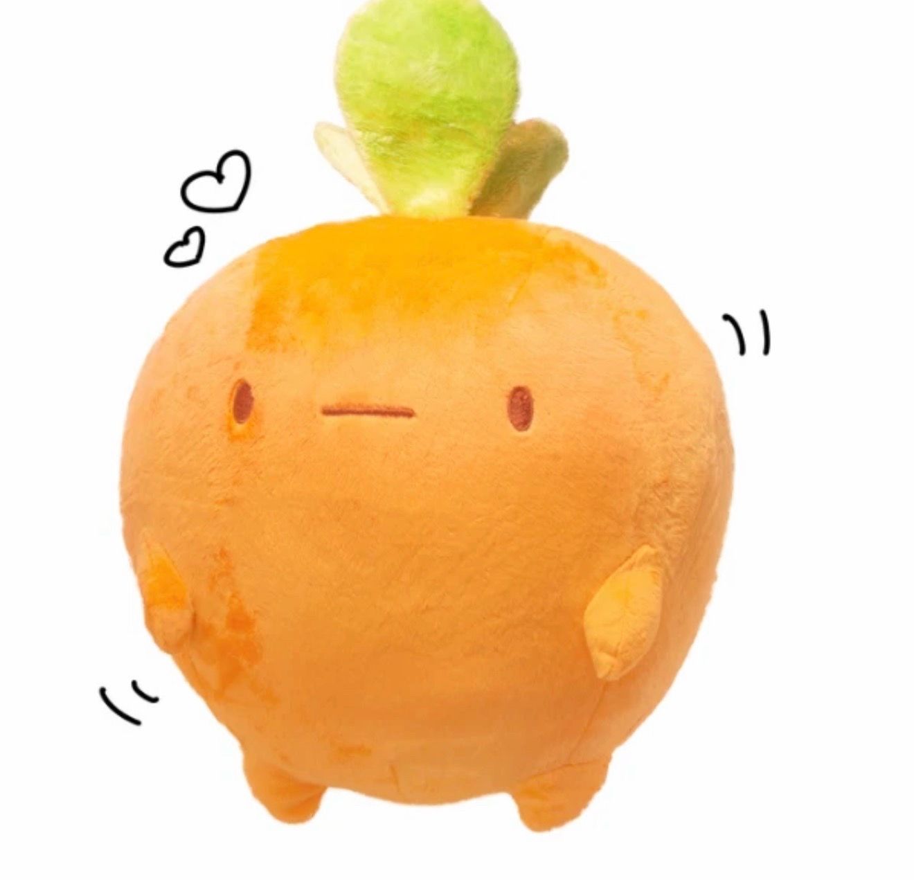 PuffPals Fluffnest Carl The Carrot Plush Largest Version 18” RETIRED - NEW