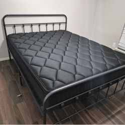 Full Size Mattress, Soft Feeling, Fully Expanded, Mattress Only