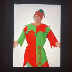 Christmas Or Halloween Elf  Costume 
