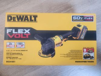 Dewalt Grinder Flexvolt 60V  Combo Kit                                                            Precio Fijo No Negociable 
