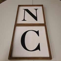 N & C Letter Signs