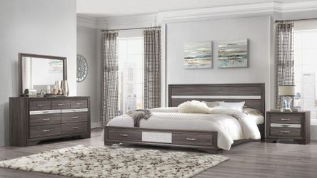 👑🔥 **KING BEDROOM SET SALE! 🔥 DELIVERY & SETUP AVAILABLE!** 👑