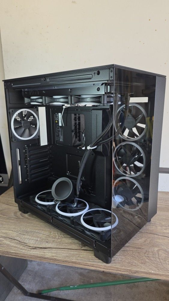 NZXT H9 Elite Case Pre-Build, Includes Fans, AIO, And PSU