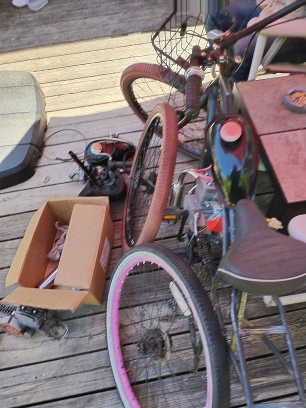 2 80cc Bike Engines With Cruiser