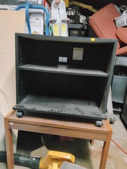 Small Adjustable Cabinet And Table