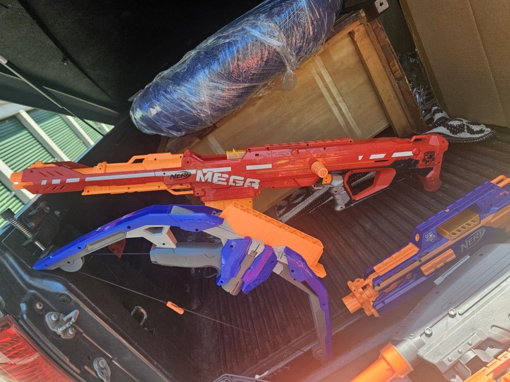 Nerf Bow And Arrows And Guns Will Separate Or Will Sell As A Bundle