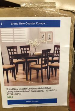 New Dining Table (No Chairs)