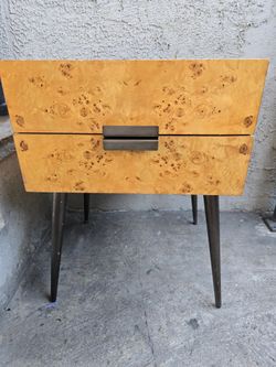 Deco Burl Night Stand