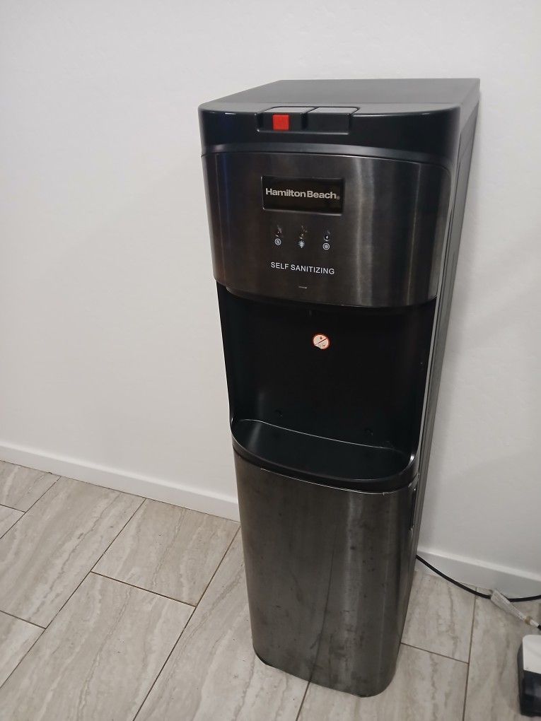 Hamilton Beach Bottom Loading Water Cooler Dispenser, Self Sanitizing - Drink Cooler and Heater