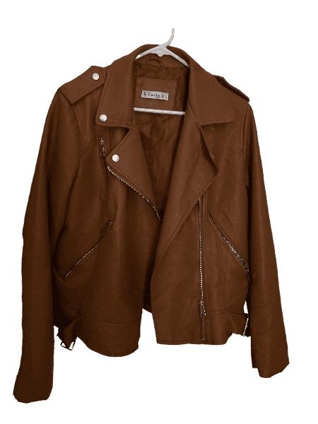 Leather Jacket Camel Color