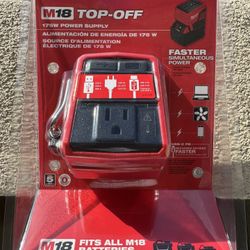 Milwaukee 2846-20 M18 Top Off 175W Power Supply