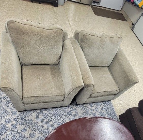 Large Sofa Chairs - Two