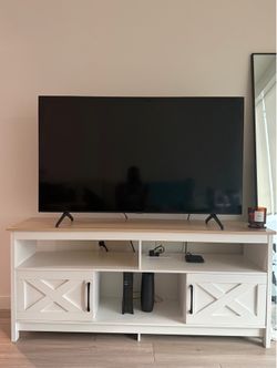 White TV Stand/Entertainment Center