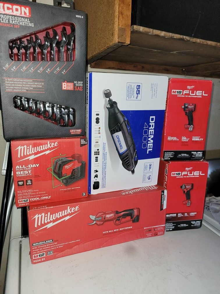 Milwaukee Tools Todo New 