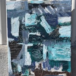 Original Abstract Acrylic Painting