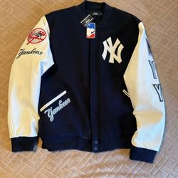 Yankees Leather Jacket 