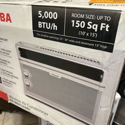 NEW IN BOX WINDOW AIR CONDITIONER 5000 BTU