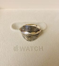 Leaf Ring sterling silver