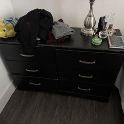 Black dresser