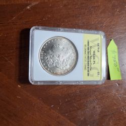 MS66 PL MORGAN SILVER DOLLAR