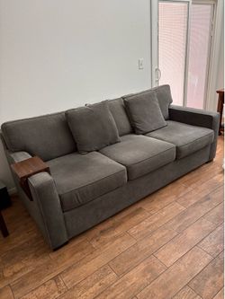 Two-sofa set & ottoman