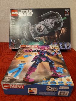 Lego Marvel and star wars set lot