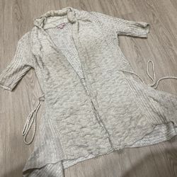 Fluffy Long Cardigan Women. S