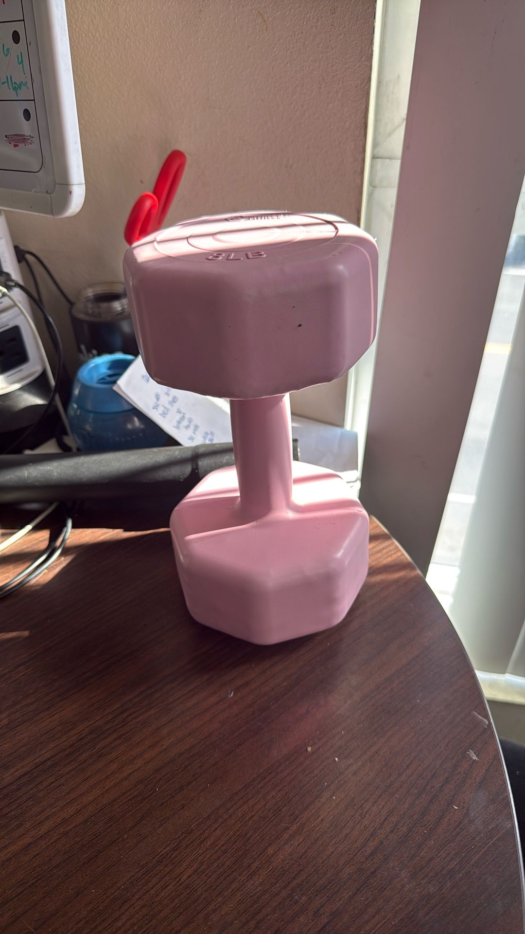 Pink Dumbbell