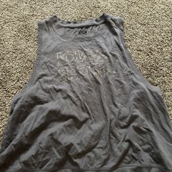 Size: L (12-14). Brand Love & Sports.  College Grey 