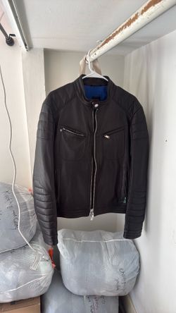 Hugo Boss Leaving her Motorcycle Jacket