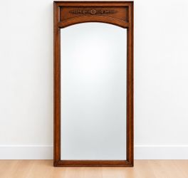 Vintage Wood Mirror
