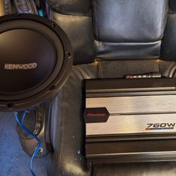 10 Inch Subwoofer And Amp