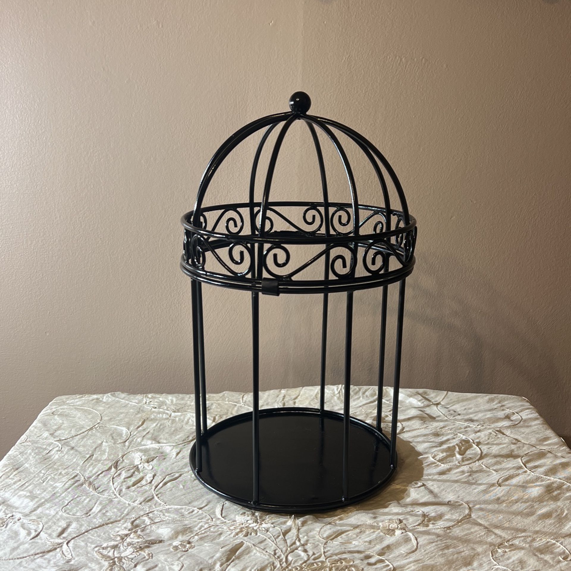 Metal Bird Cage Decor