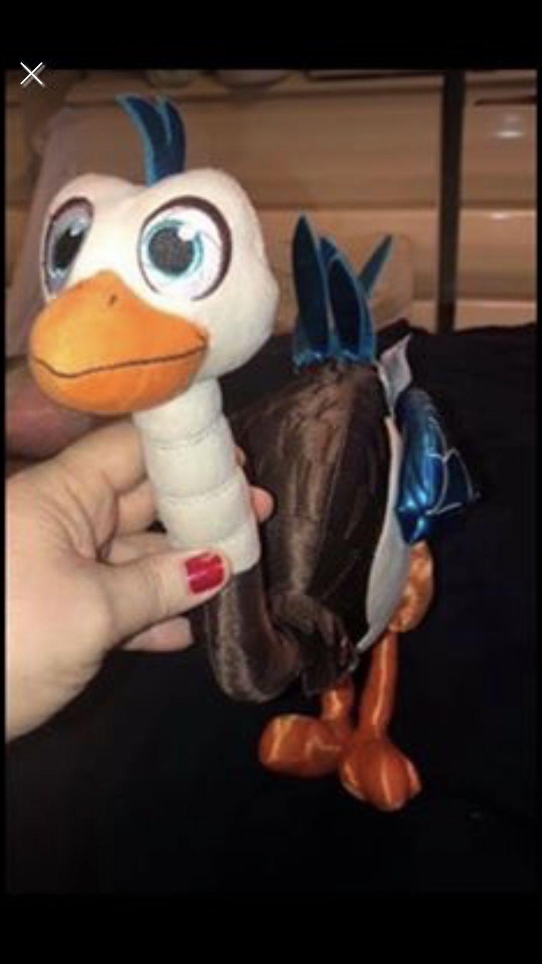 20" Merc Plush “Miles From Tomorrowland Bird” Stuffed Animal Doll - Toy Disney