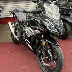 Brand New 2023 Fighter 250cc Efi Manual Motorcycle 