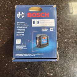 Bosch GLL50-20 50ft Range Self Leveling Cross Line Laser 111780-1 JAR