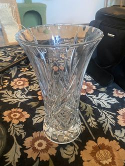 Crystal vase