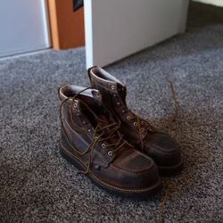 Men's Thorogood 6" Wedge Sole Moc Toe Work Boot 